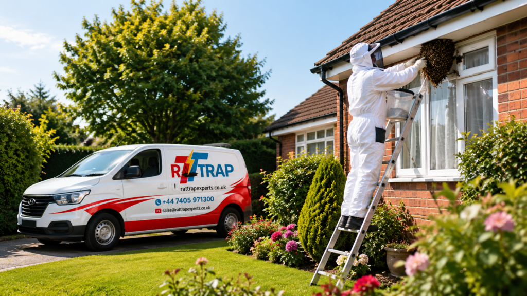 How Rat Trap Experts Handle Bee Swarm in Hornchurch by Rat Trap Experts, London