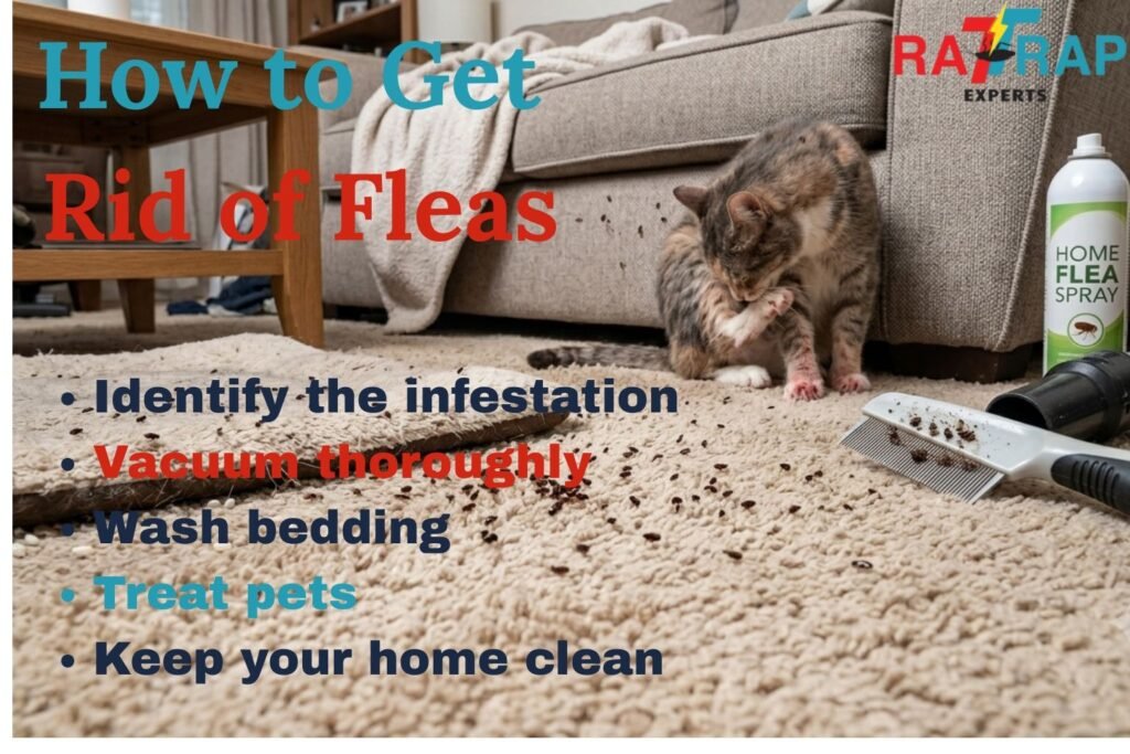 Flea Control in Seven Kings | How to Get Rid | rat trap experts