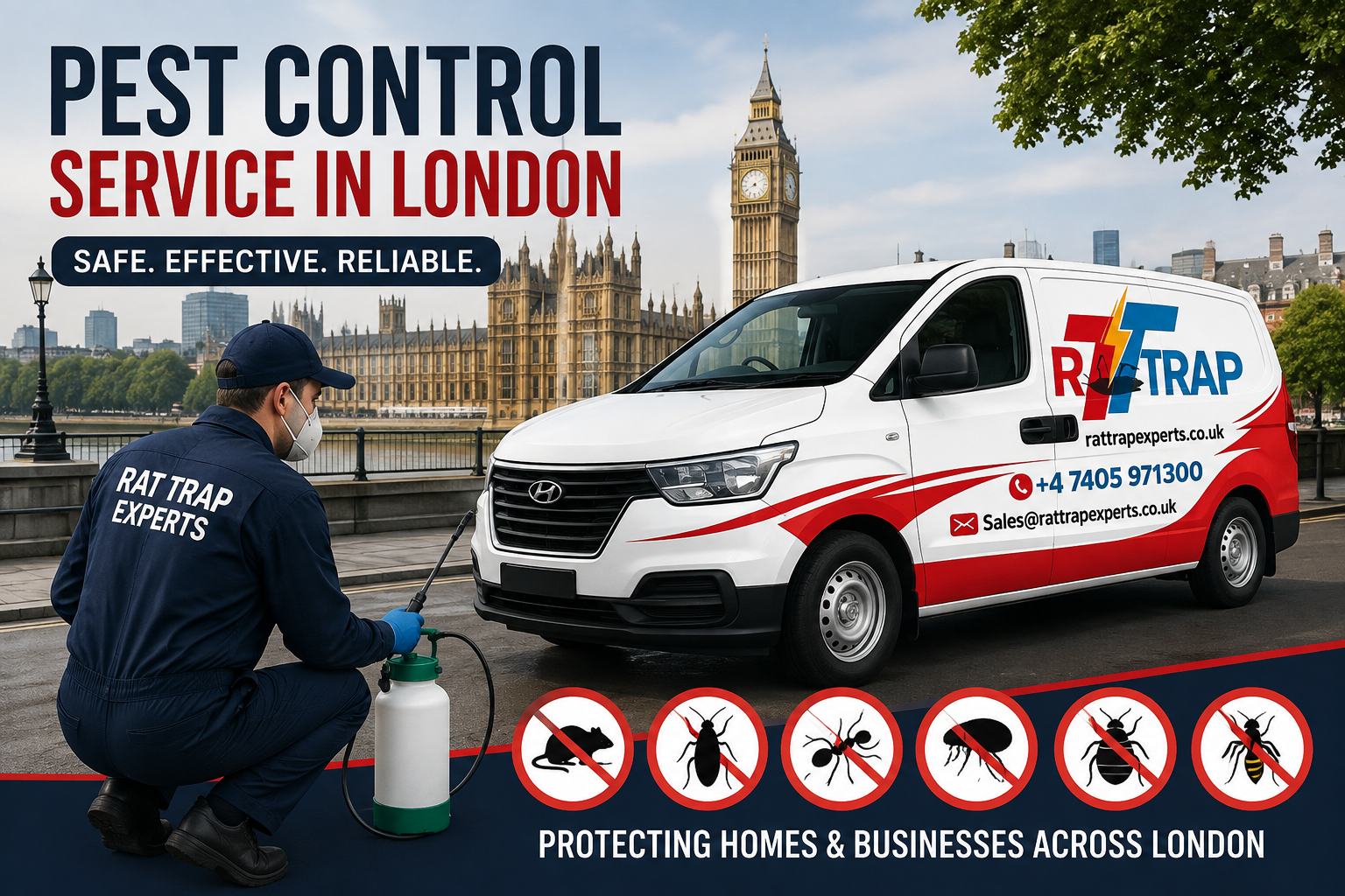 Common Household Pests in London | Rat Trap Experts