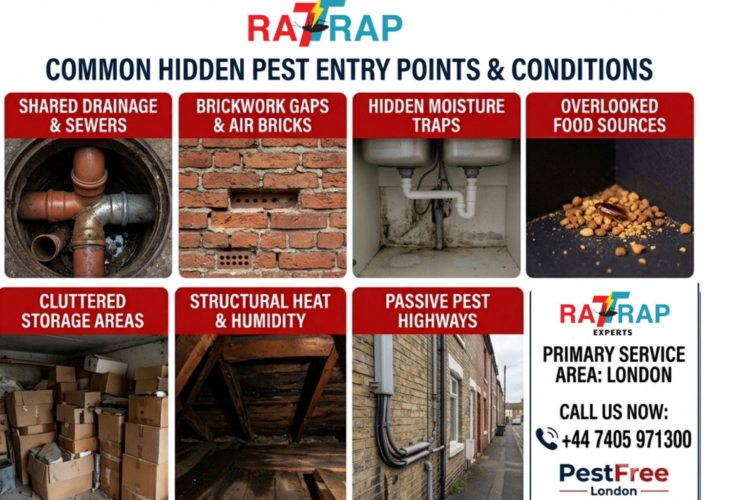 7 Hidden Reasons Pests Keep Returning : Pest control service in London